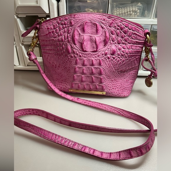 Brahmin Bags Brahmin Mini Duxbury Crossbody Pink Poshmark